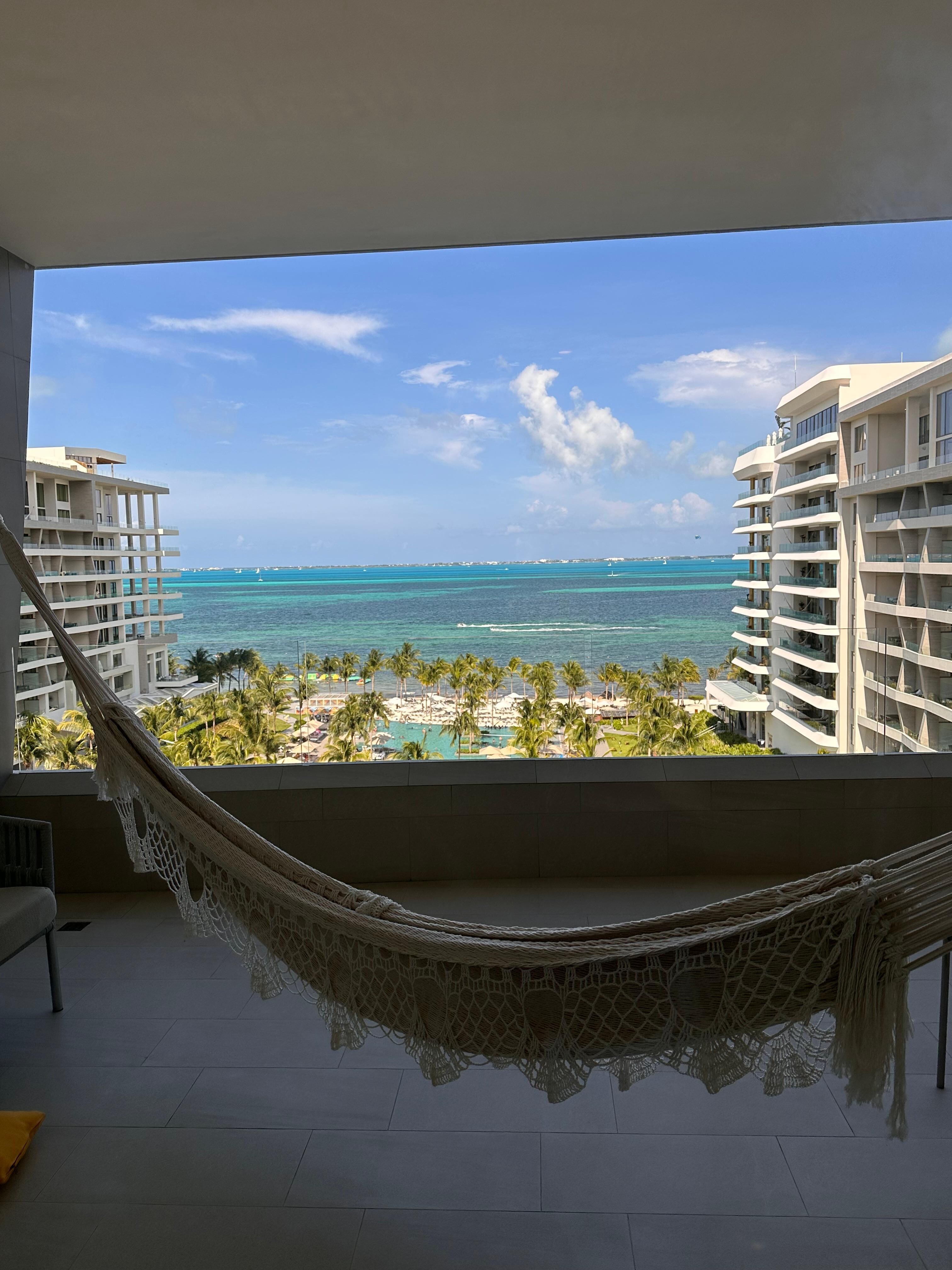 The hotel views are amazing! 