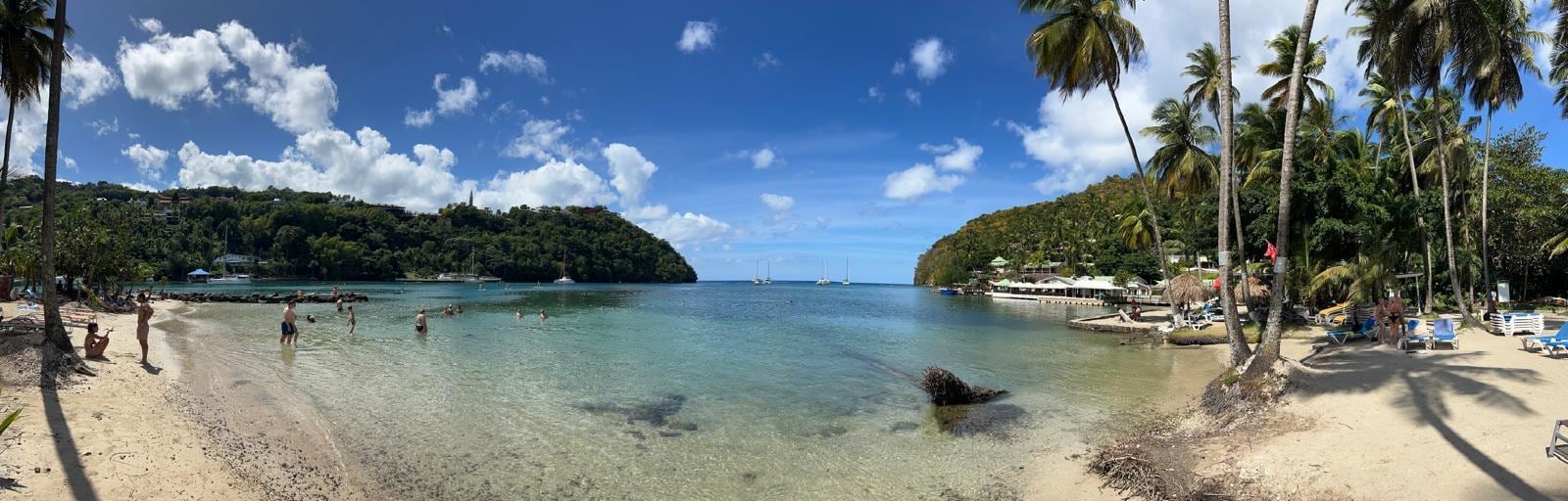 Marigold Bay.
Pirates of Caribbean and Dr Doolittle 
was filmed here!