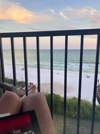 View from the balcony