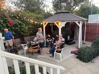 The firepit was much appreciated