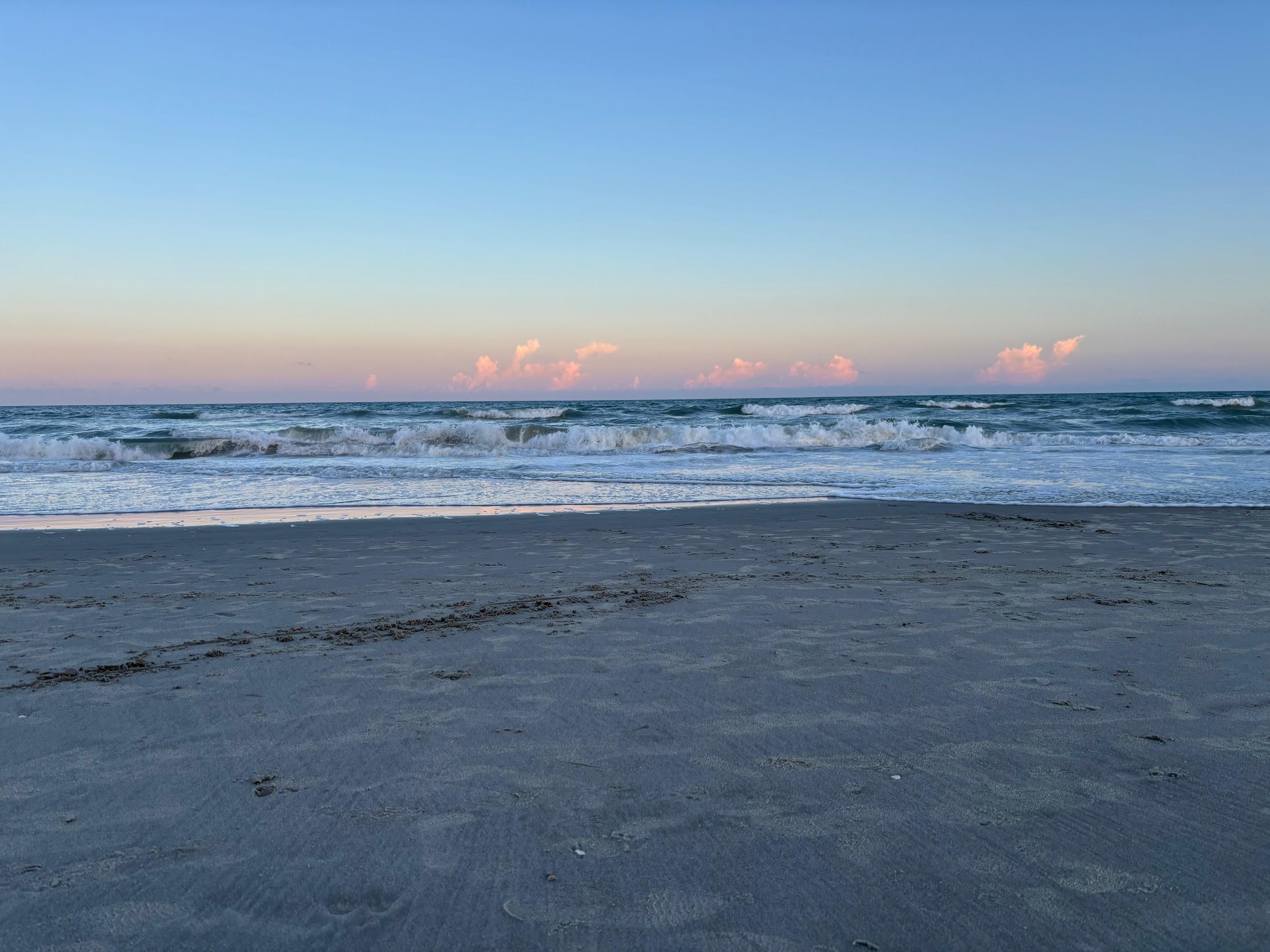 Beach in the morning