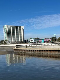 The condo we stayed in was on the eleventh floor. Great views