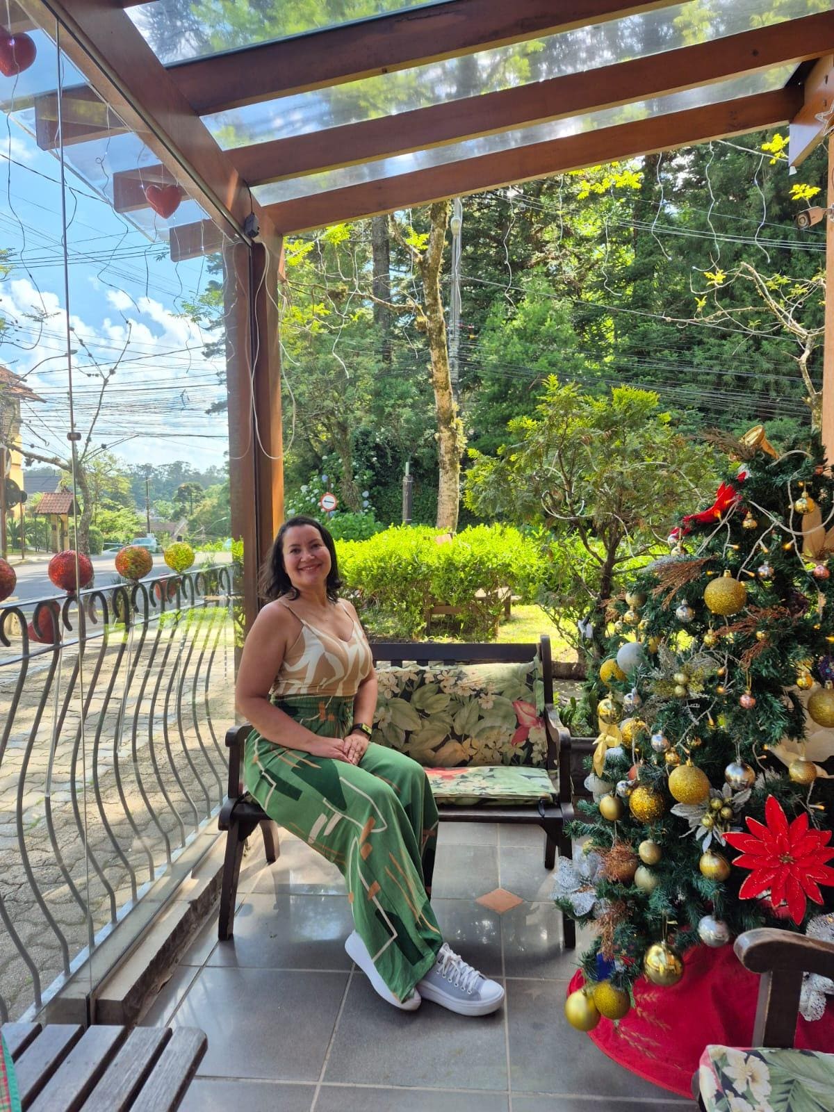 foto tirada na varada da Pousada Agua Branca