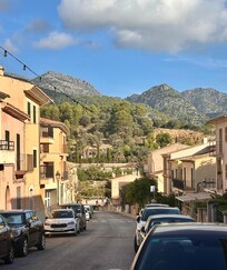 What a view towards the mountains