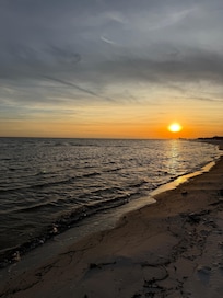 Just one block from the beach