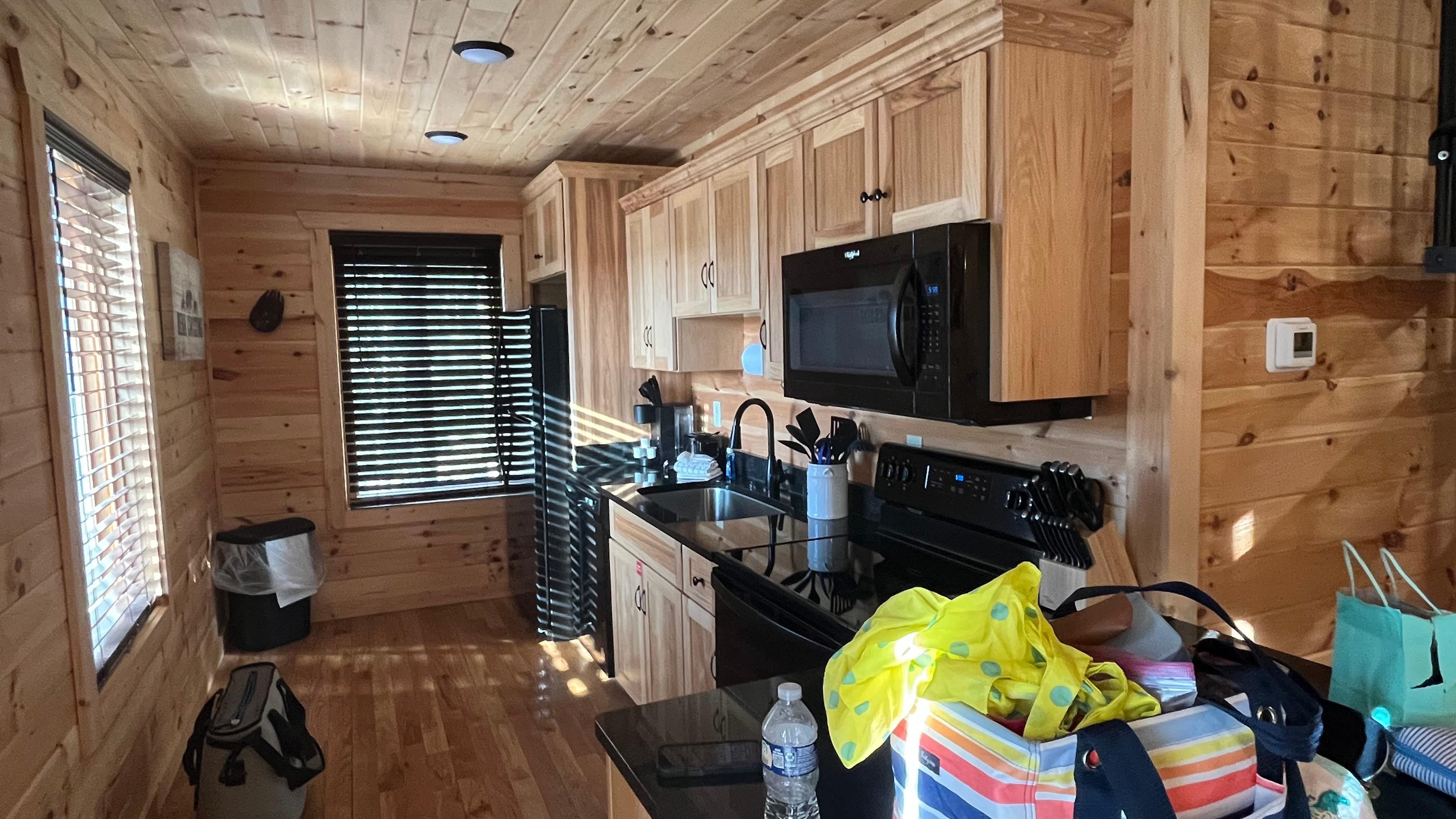 Beautiful kitchen with everything one needs.