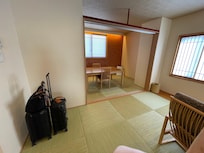 Your meals are served at the dining room in your own room.