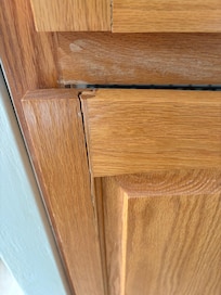 Broken cabinet