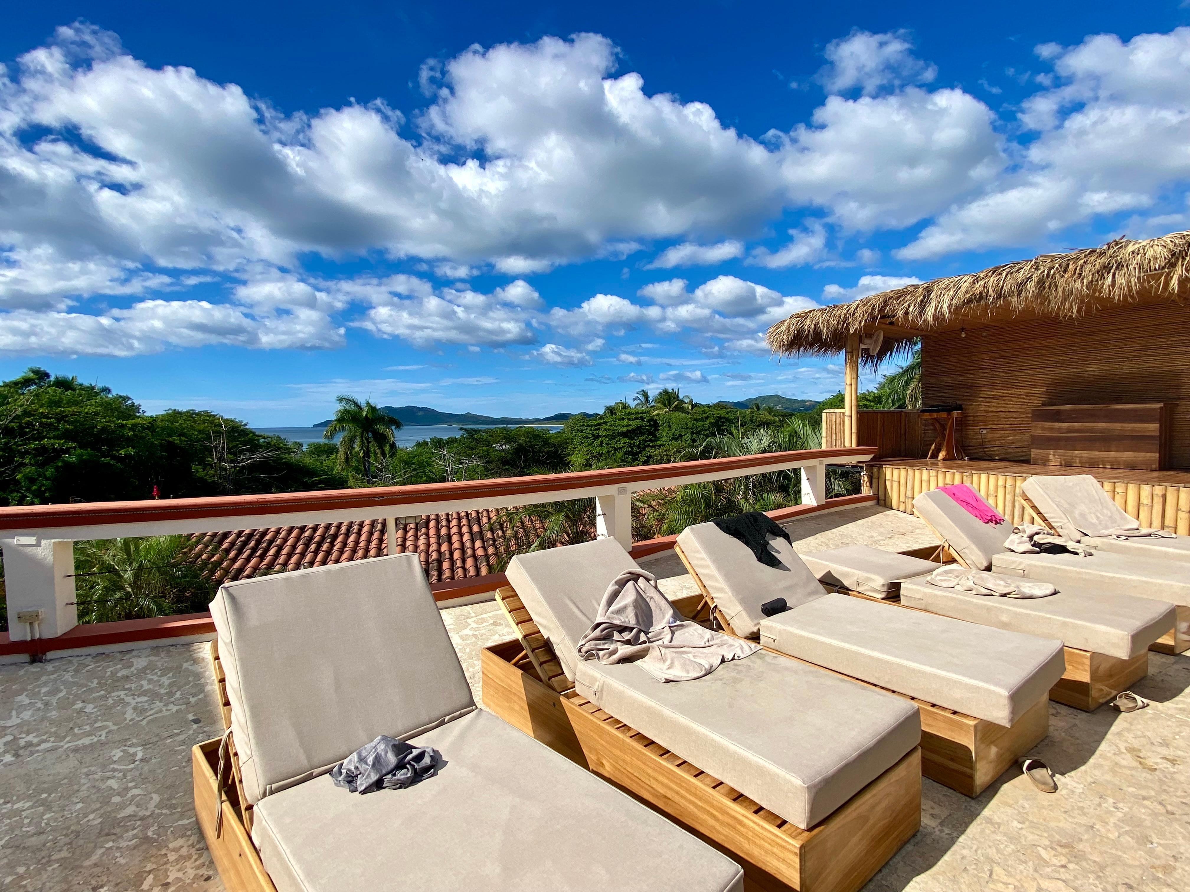 Ocean view from pool