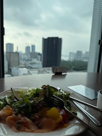 Buffet breakfast is really good. So much choices. Fresh salad and sushi for breakfast was our favorite!