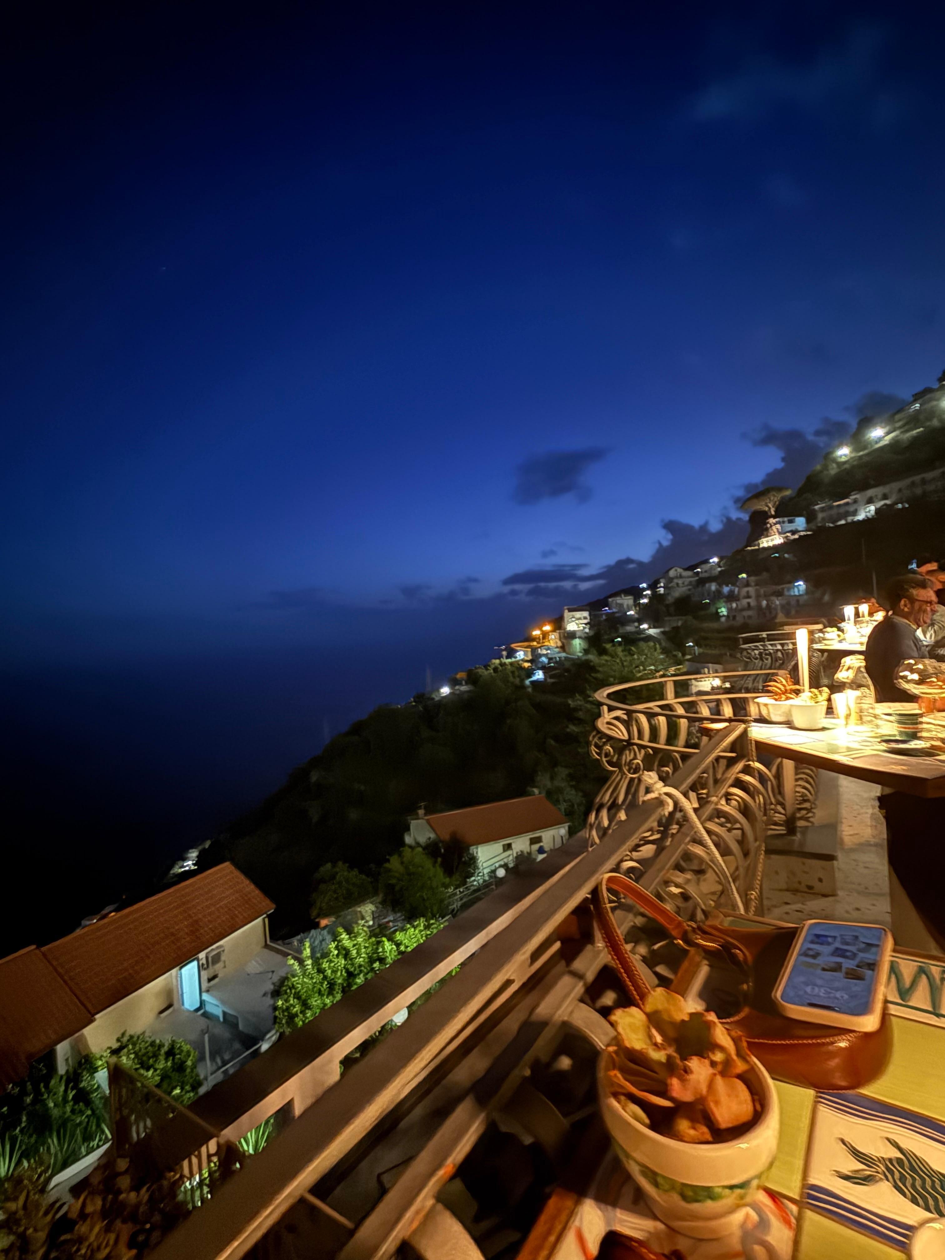 View from restaurant 