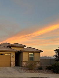 Beautiful evening sky