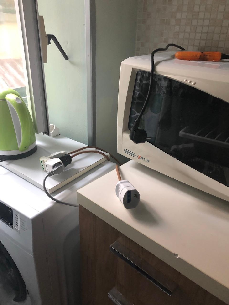 Electrical appliances overload the system