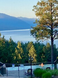 View from the balcony