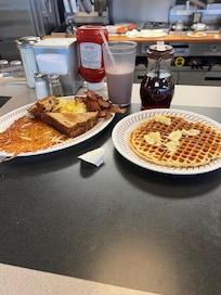My dinner at Waffle House! Yum!