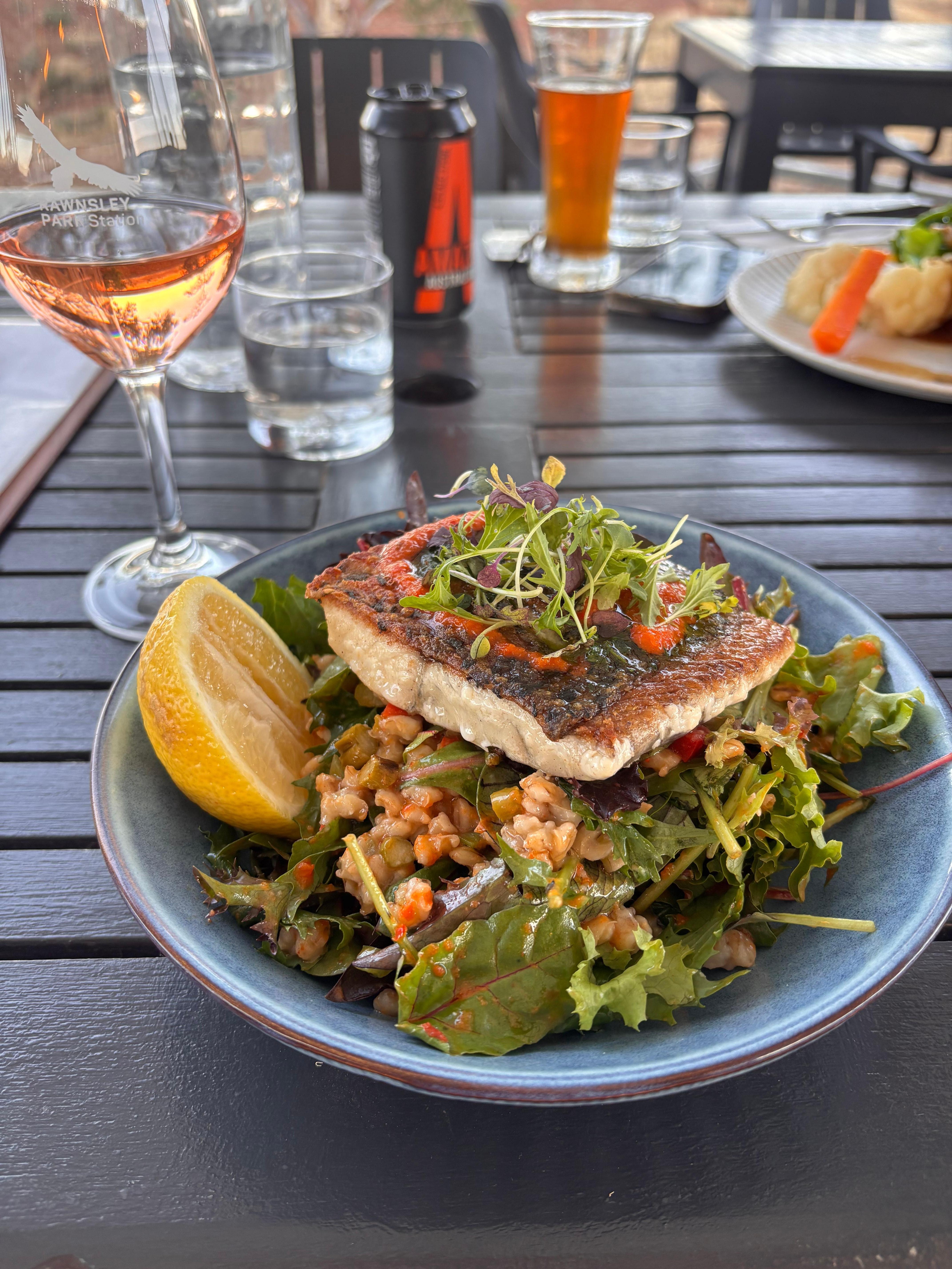 Dinner at the Woolshed restaurant 