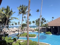 View from our oceanfront Jr. suite.