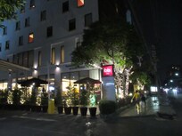 Entrée de l'hôtel