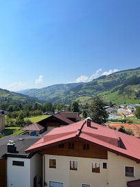 Udsigten fra lejligheden.