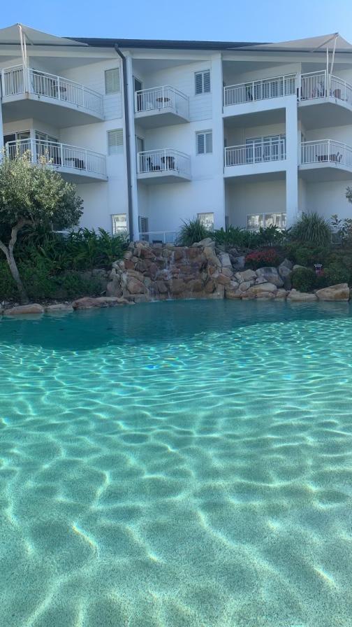 Was lovely in the pool