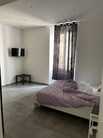 One of the bedrooms.