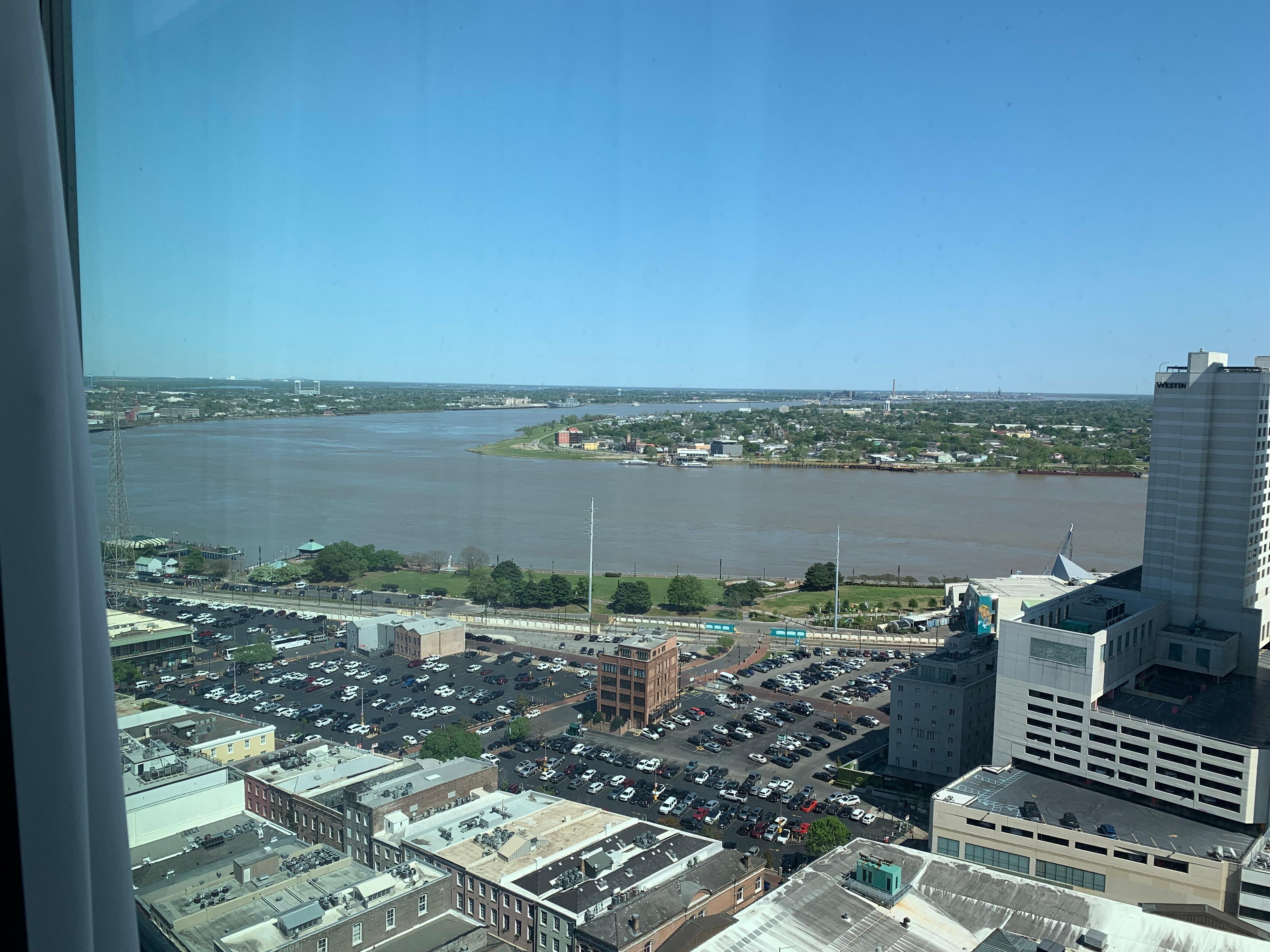 Beautiful view from our room 