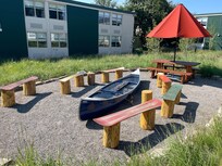 Outdoor space is so fun!