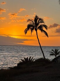 Sunset view from across the street