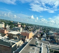 The view from our 9th floor room