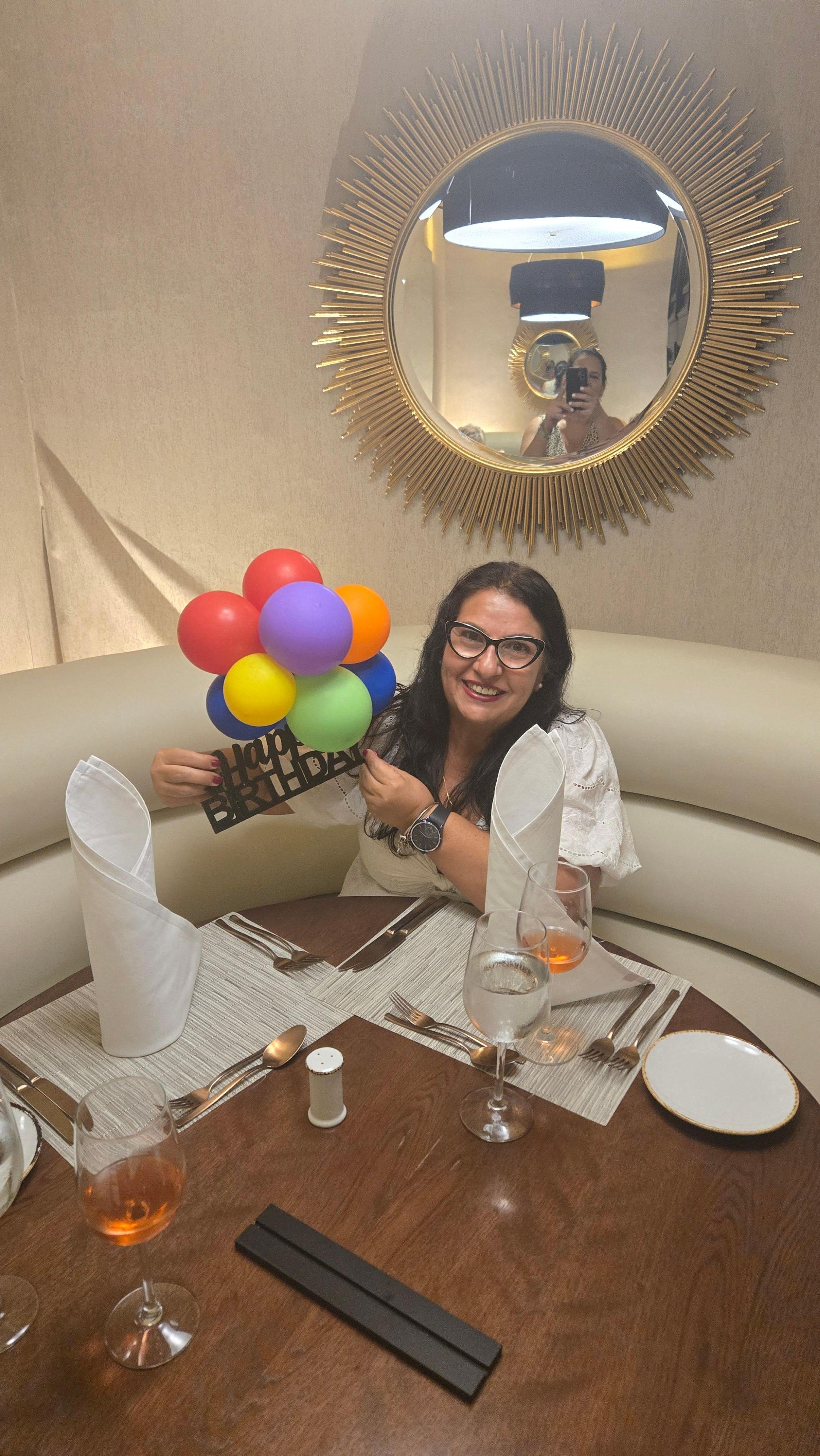 Celebrating my birthday 