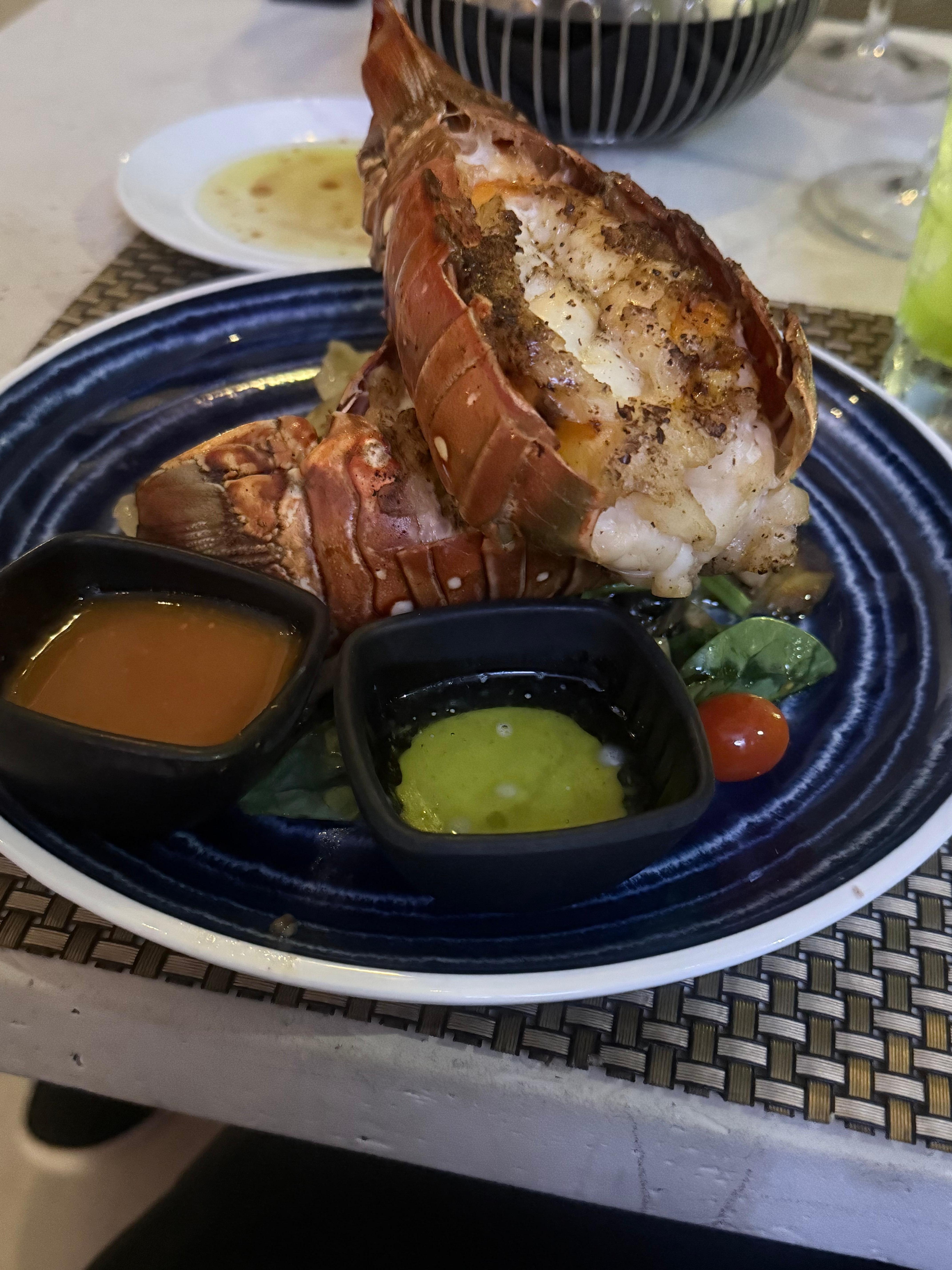 Steakhouse on the property! This meal was well worth the price! 