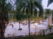 The view from our balcony.