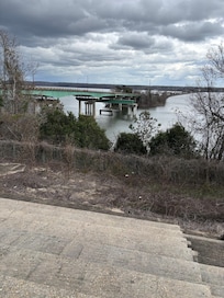 Lake view, easily walkable from across the street from the Quality Inn. You can also see it from most rooms.