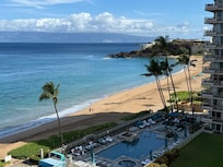 View from our balcony.