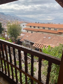 View from balcony