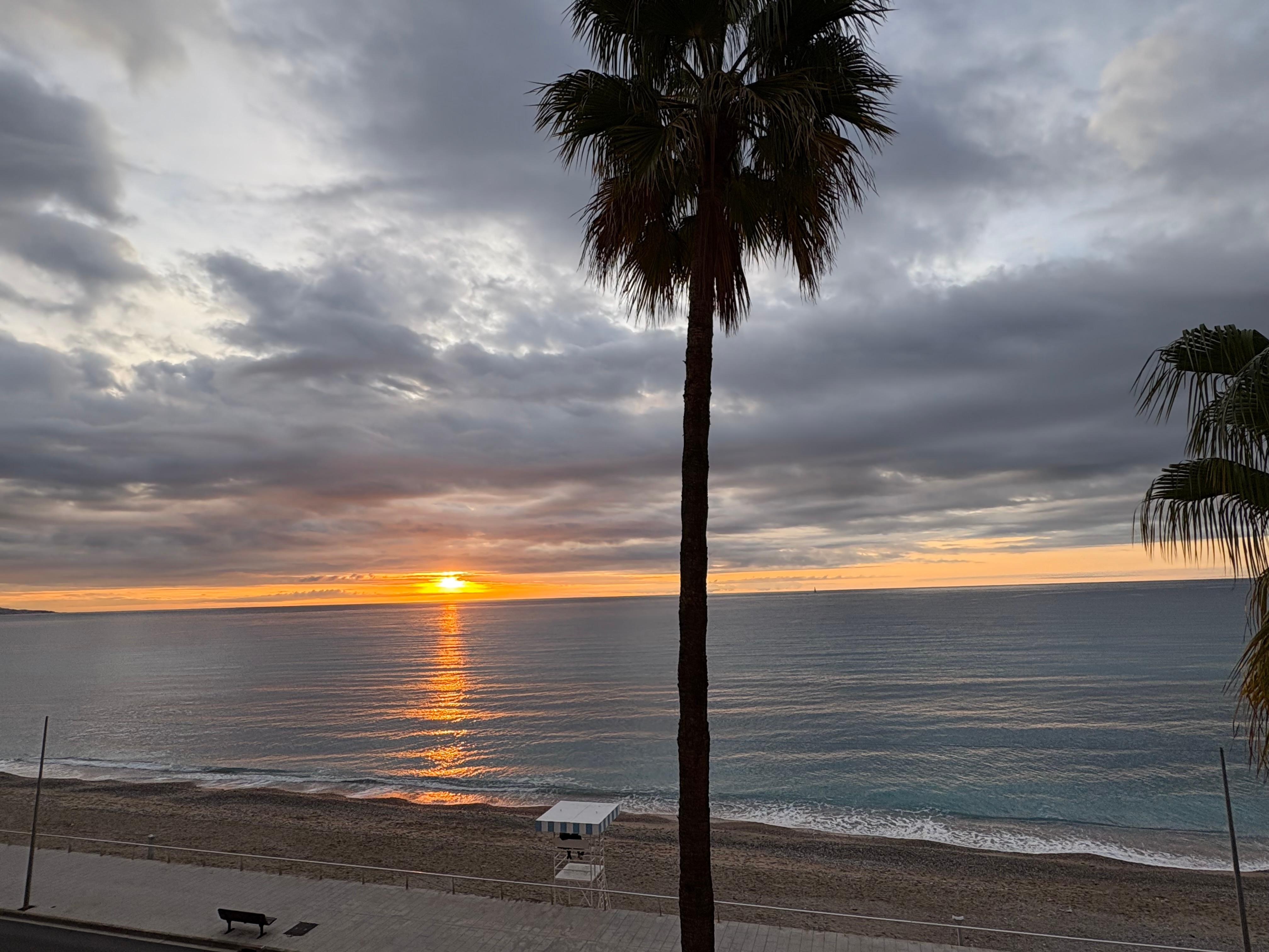 Gorgeous view from balcony. 