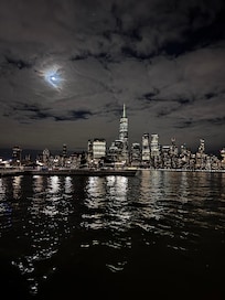 La vista desde la terraza