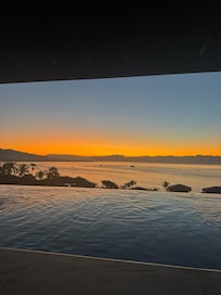 Sunrise from back balcony