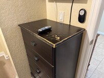 Guest bed room clothing cabinet