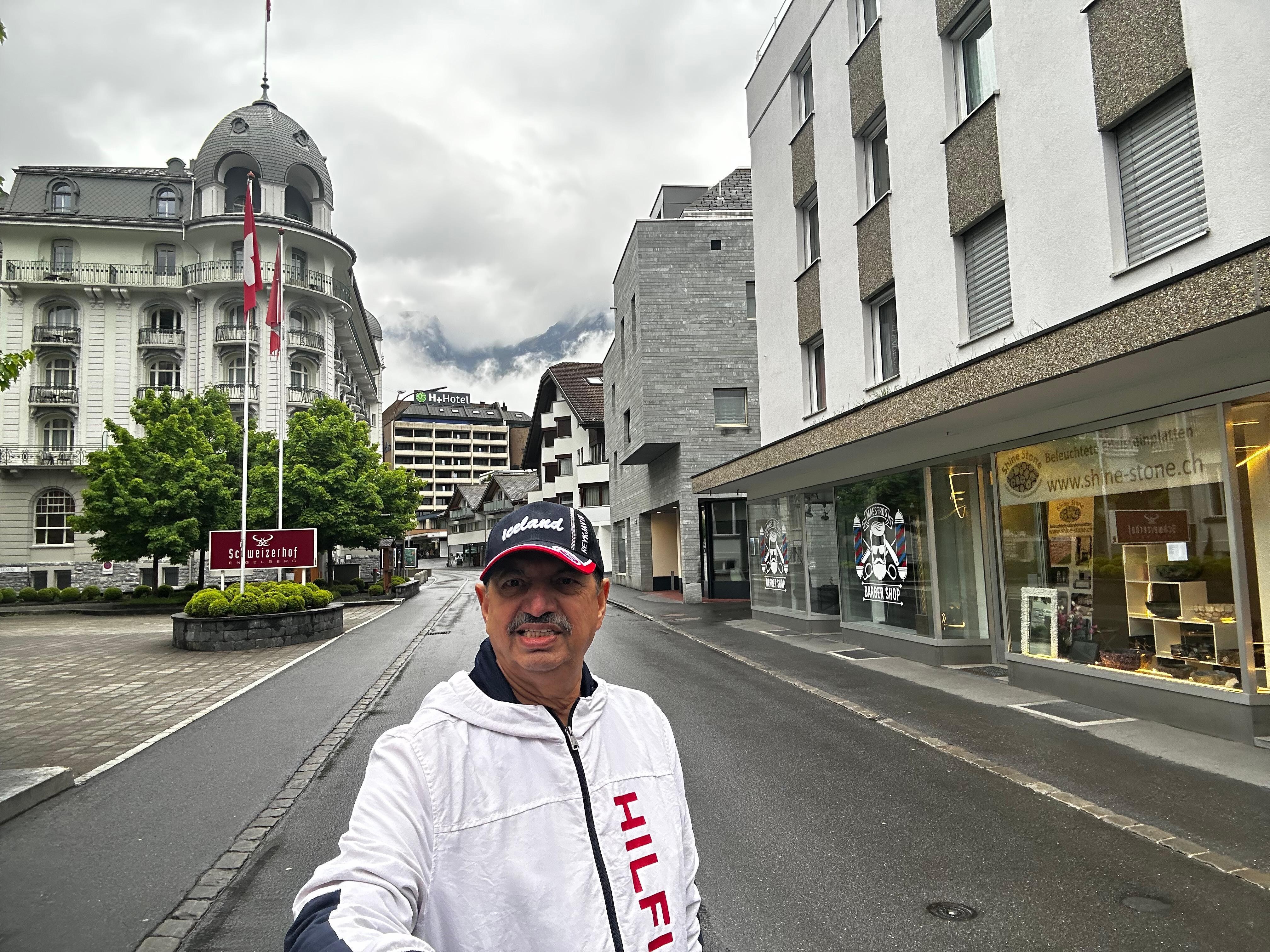 Street of the hotel