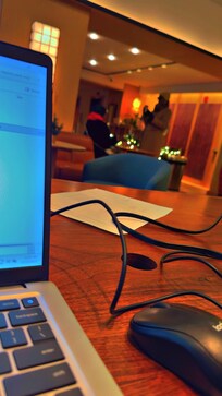 Workspace at the lobby