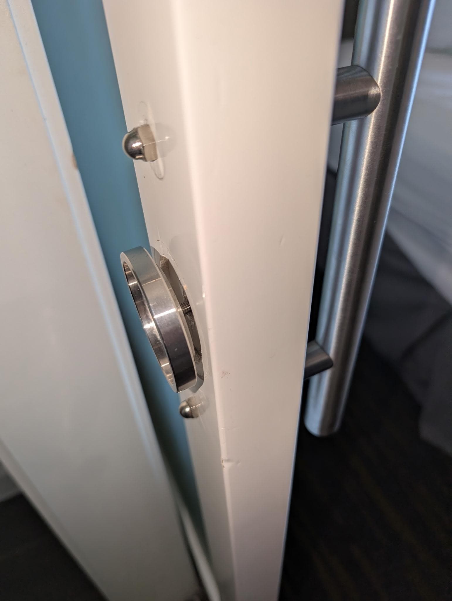 Broken bathroom handle