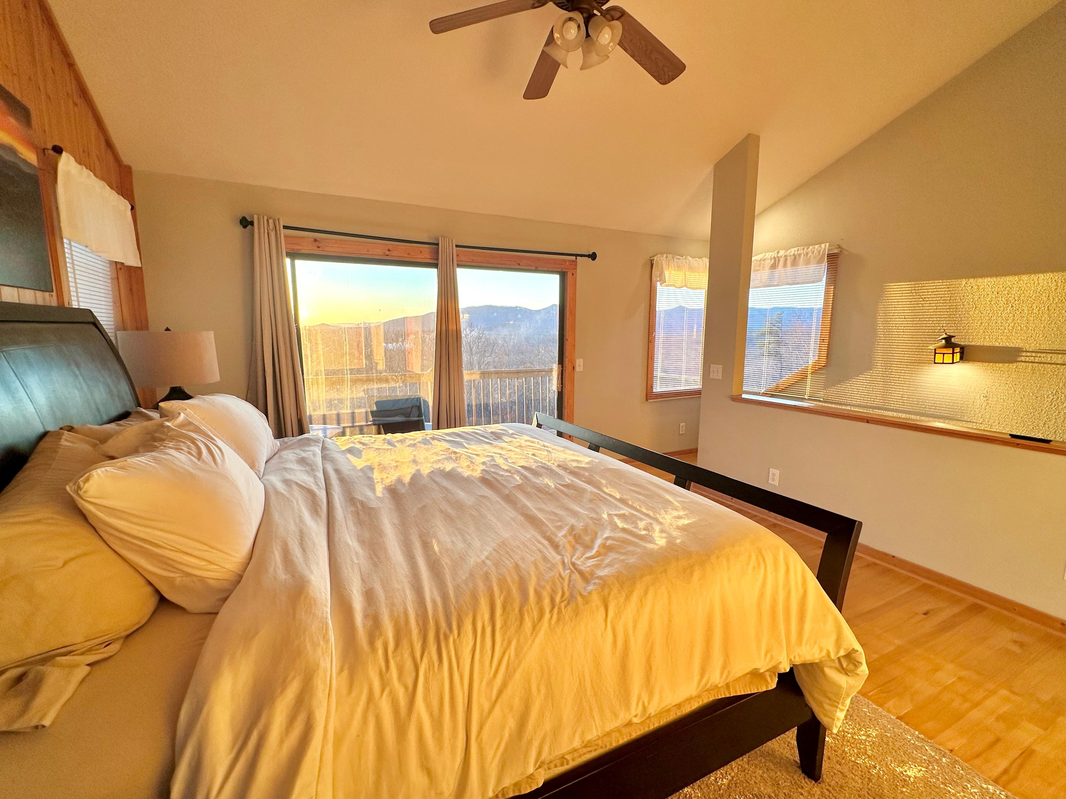 Master bedroom (loft) views ❤️