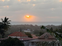 Lever du soleil vue de la terrasse