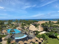 View from our balcony