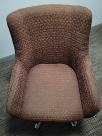 This chair as you can see needs to be thrown out with either deep cleaned