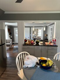 From kitchen to living area