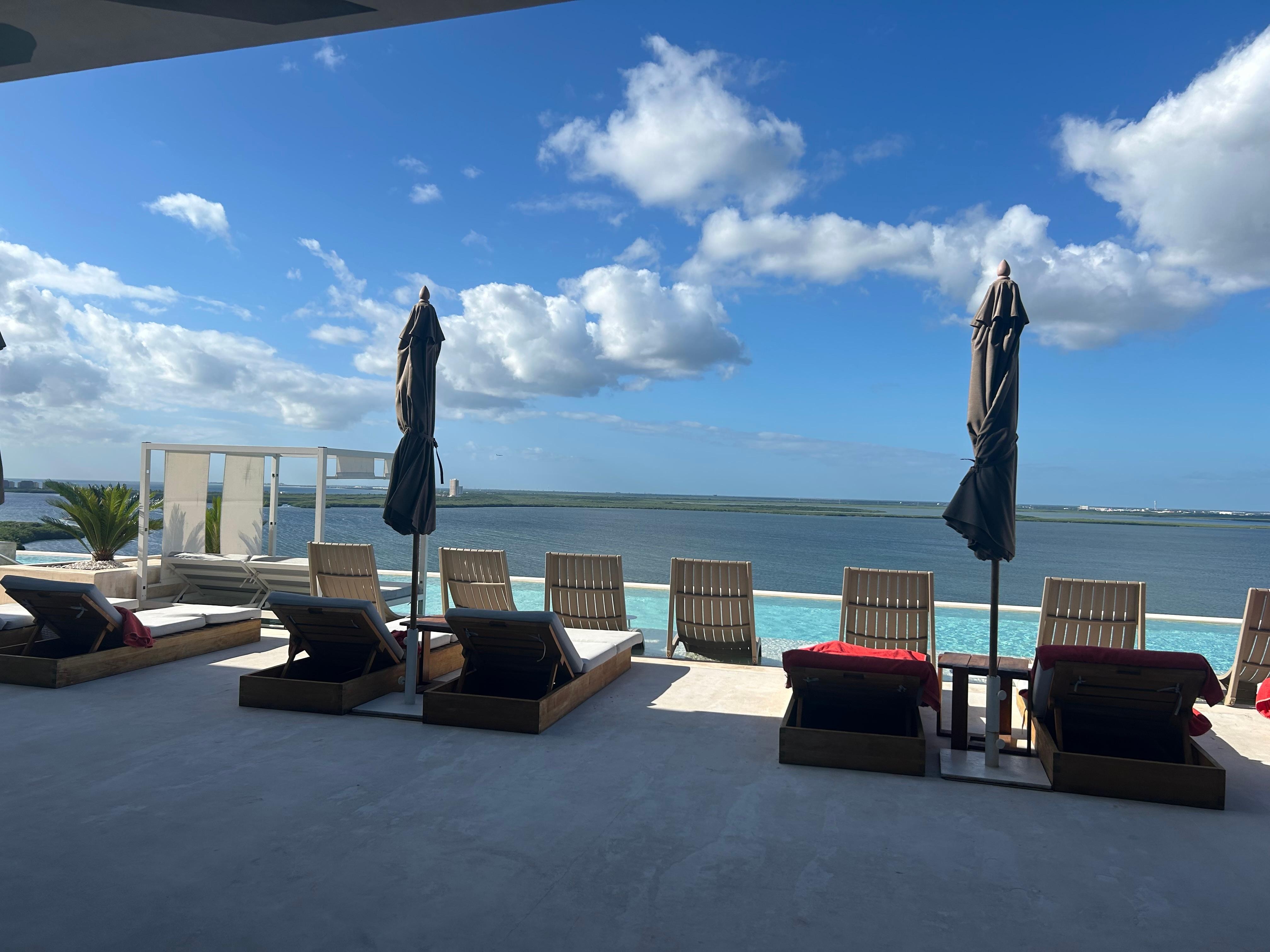 Lagoon view from rooftop 