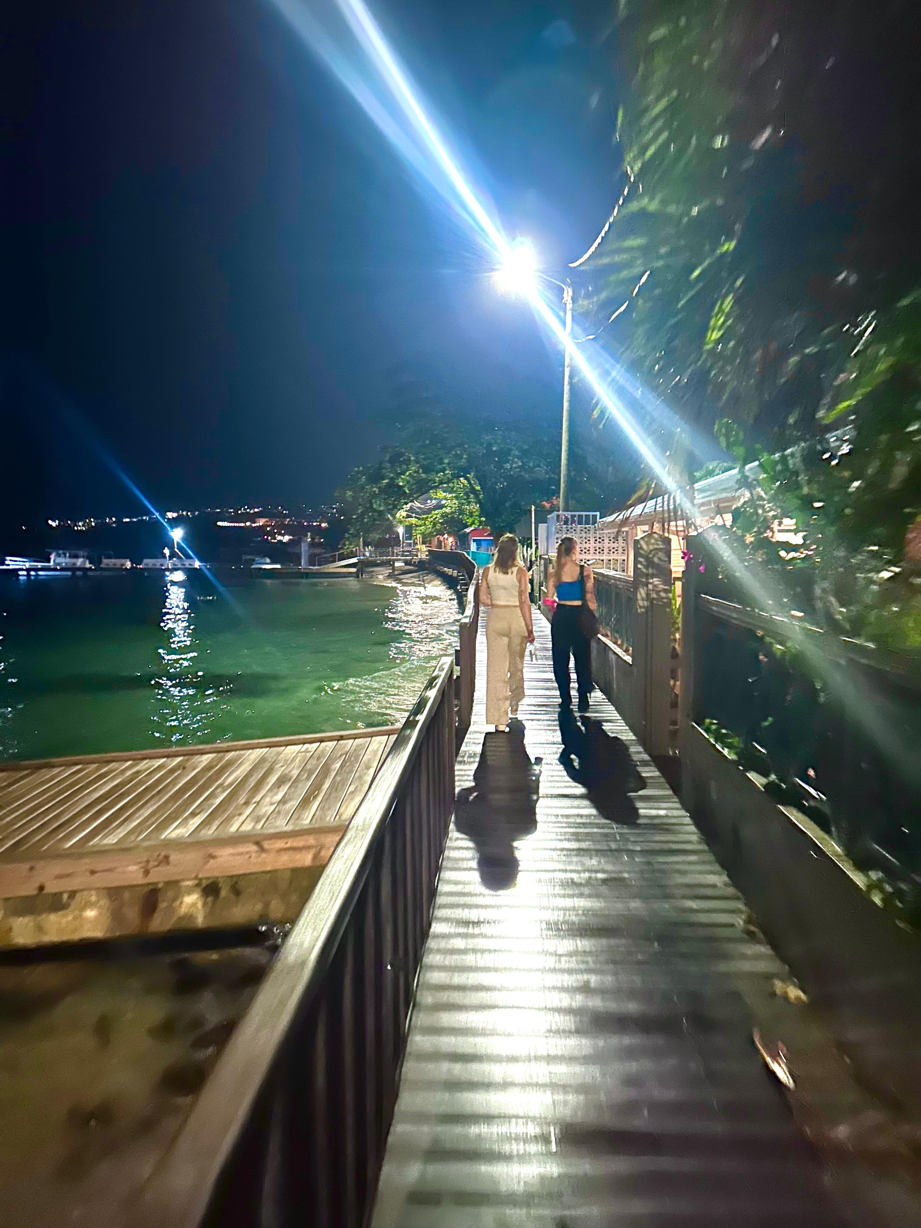 beach boardwalk