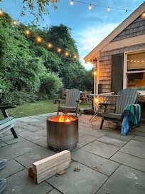 Evenings were relaxing.